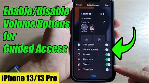 Method 1 1. . How to disable volume buttons on iphone 12